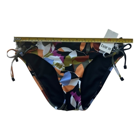 NEW Bar Ill Printed Side-Shirred Hipster Bottoms Swim Separate Size S MEC0515 - Picture 7 of 14